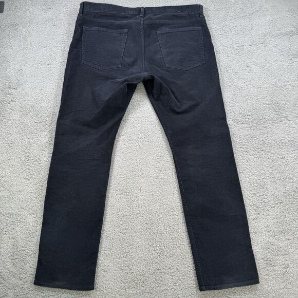 S‎ J Crew Pants Mens 34x30 Blue Corduroy Chino 484 Slim Fit Classic Casual - Picture 8 of 11
